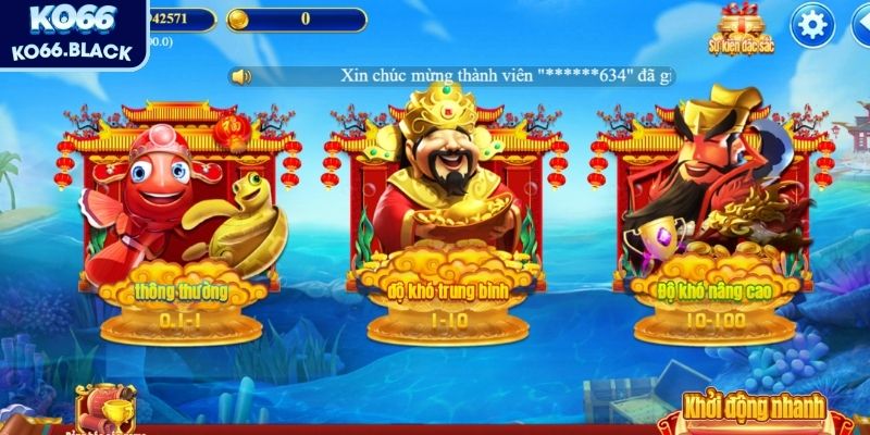 TP bắn cá Nhị Gia – Đại dương săn thưởng vô cùng kỳ ảo 3 Phòng trung cấp thách thức cực cao